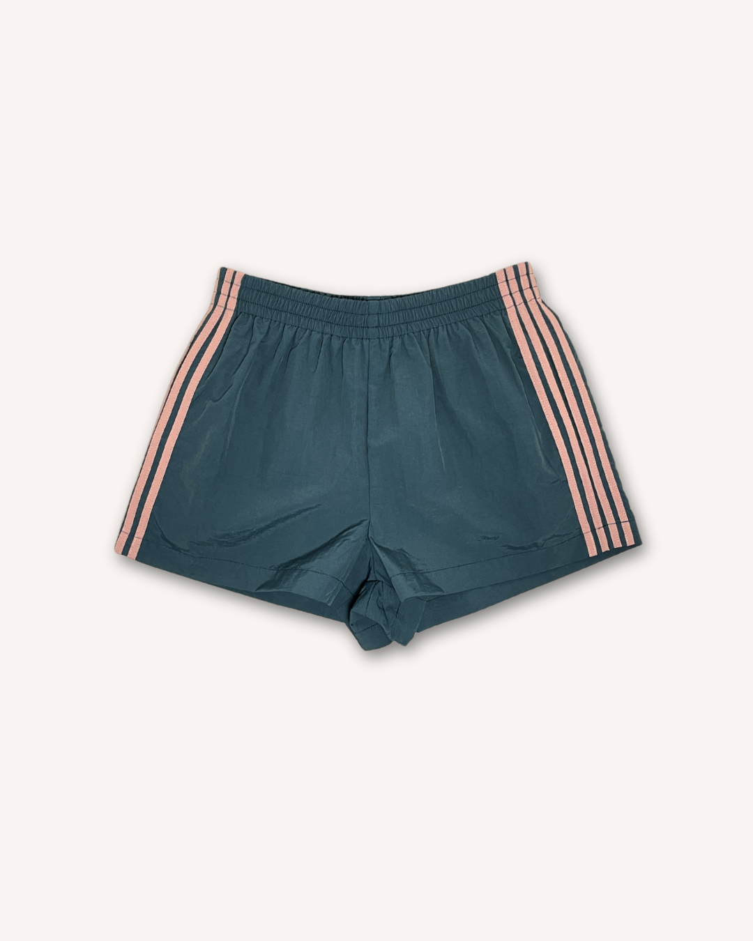 Striped Nylon Shorts