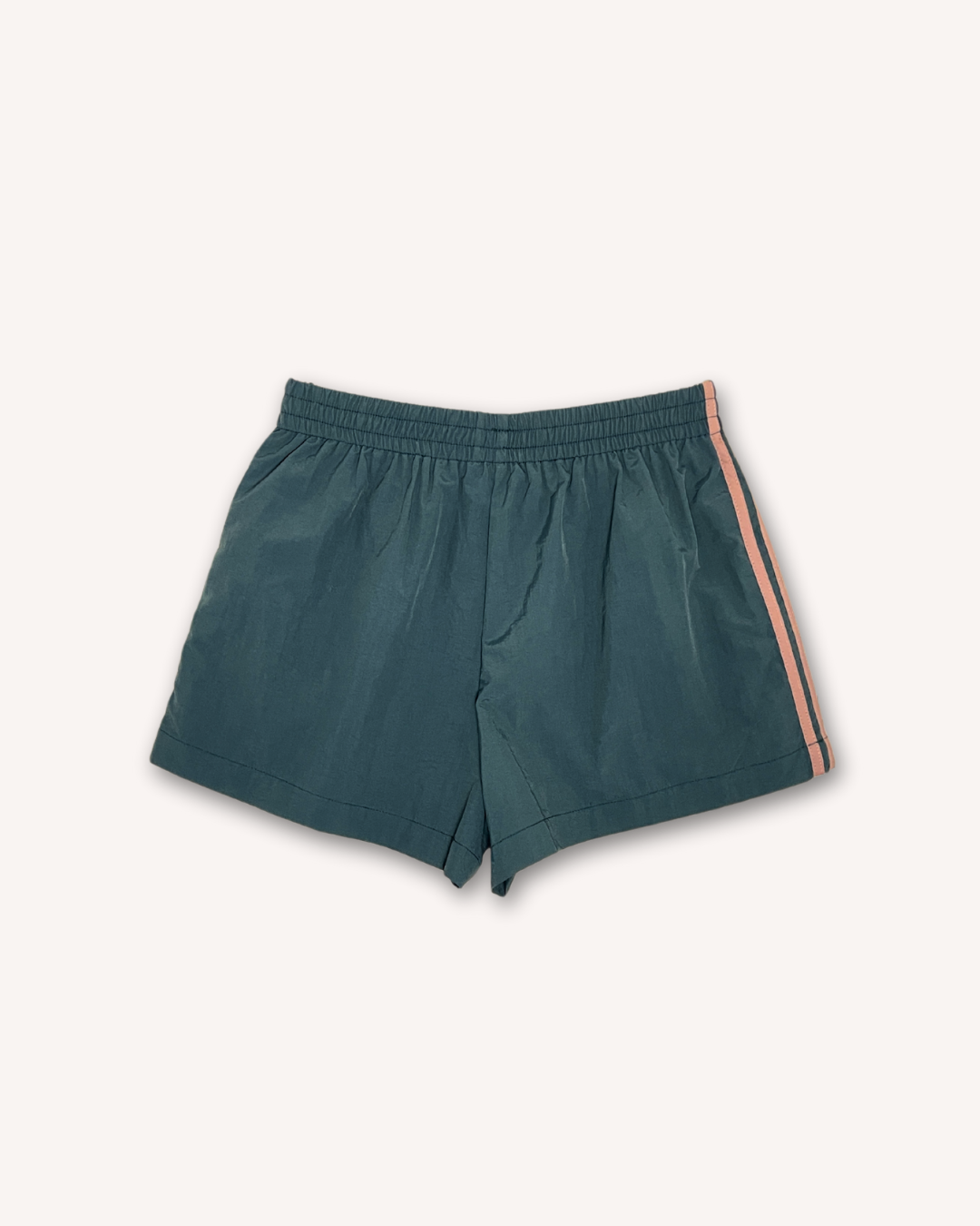 Striped Nylon Shorts
