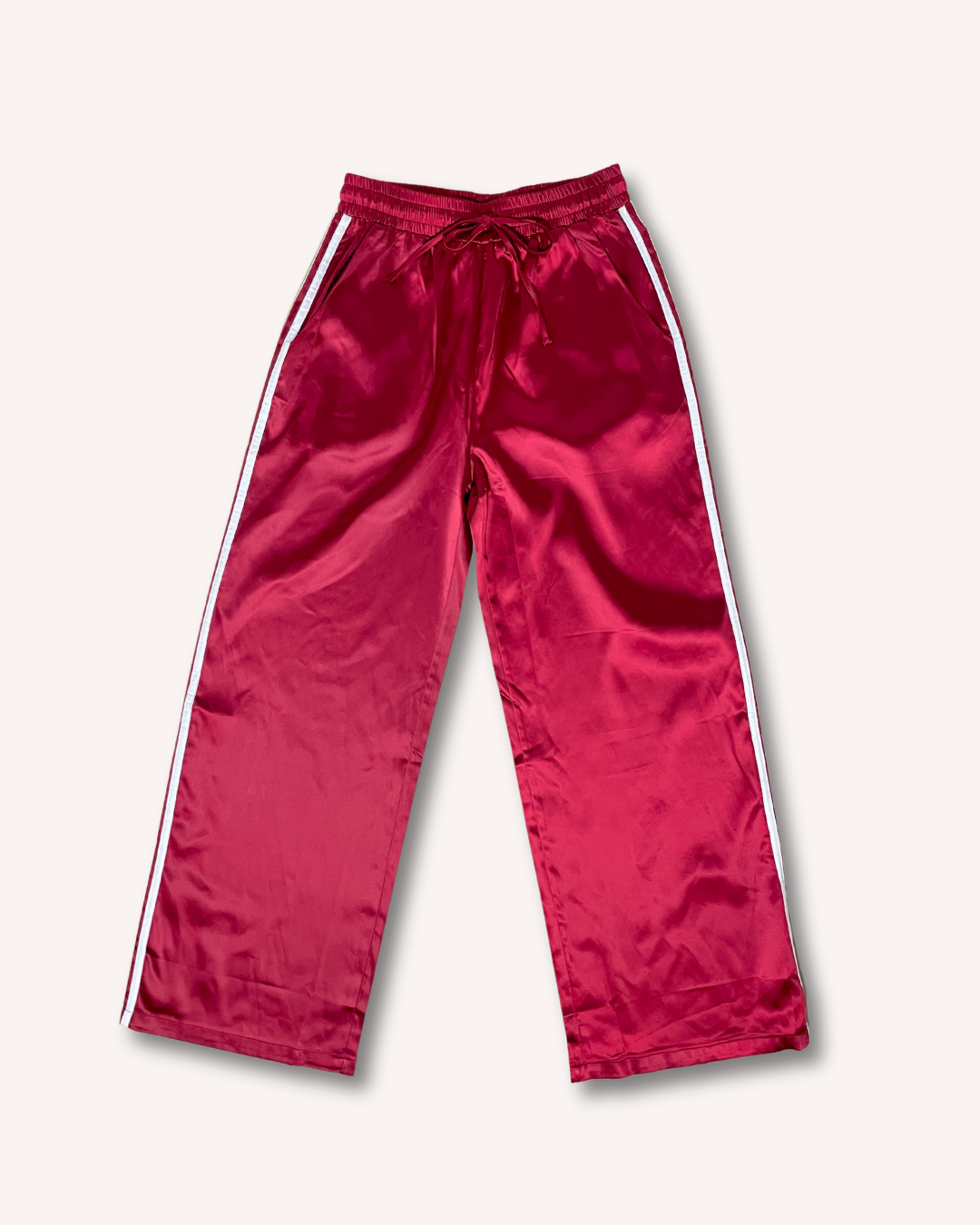 Satin Track Pants