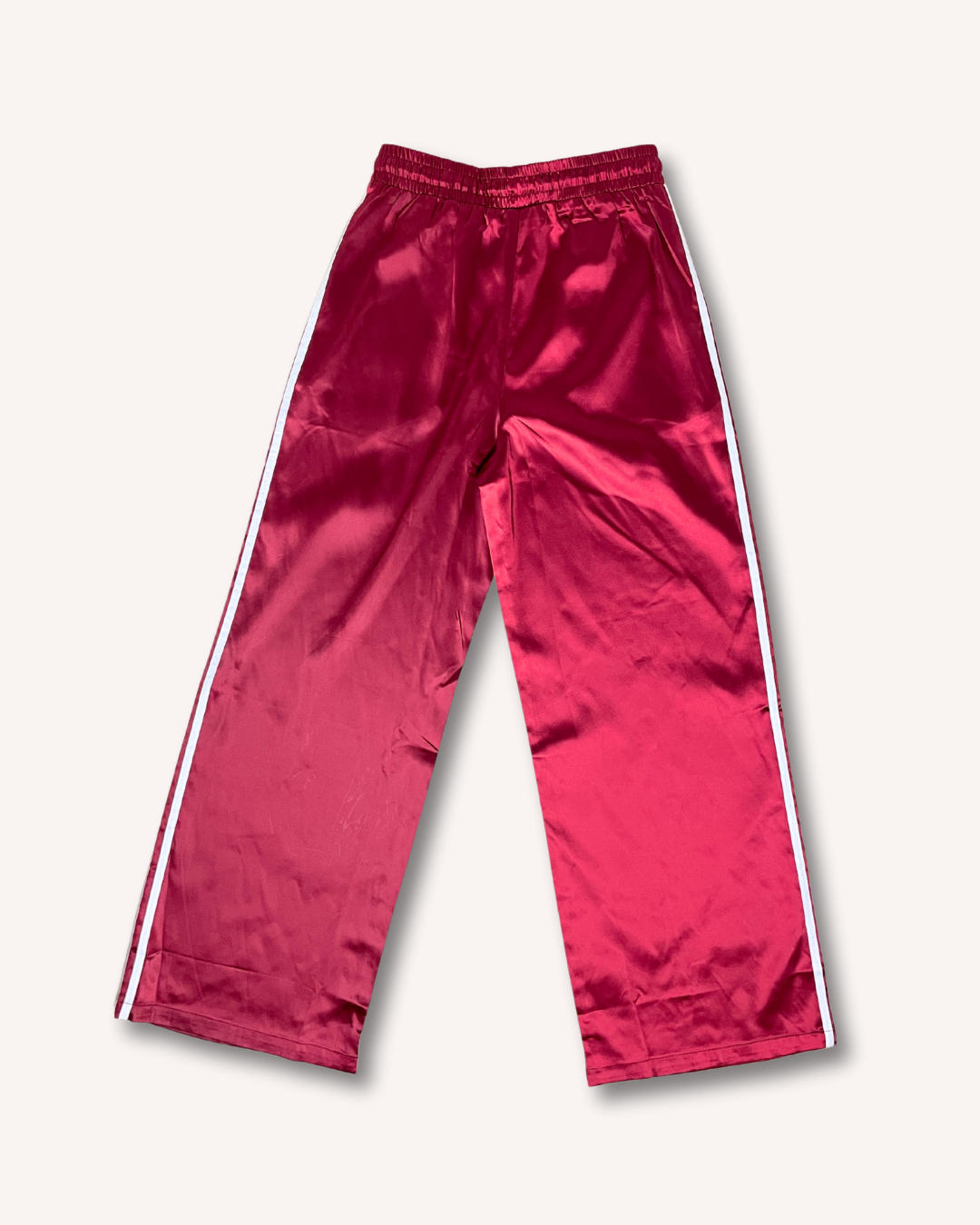 Satin Track Pants