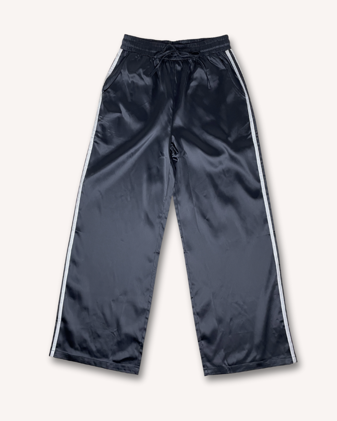 Satin Track Pants