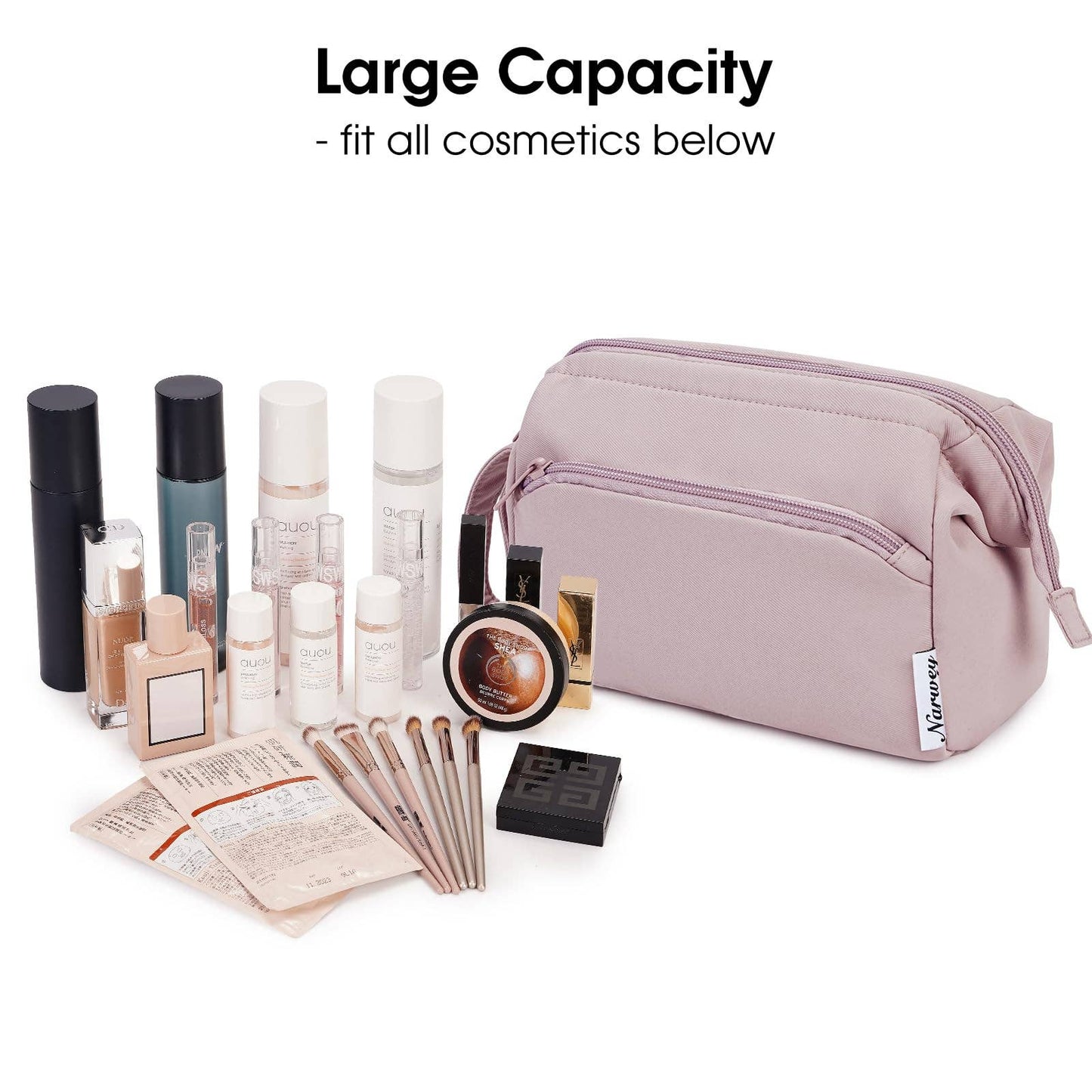 Checkered Toiletry Bag