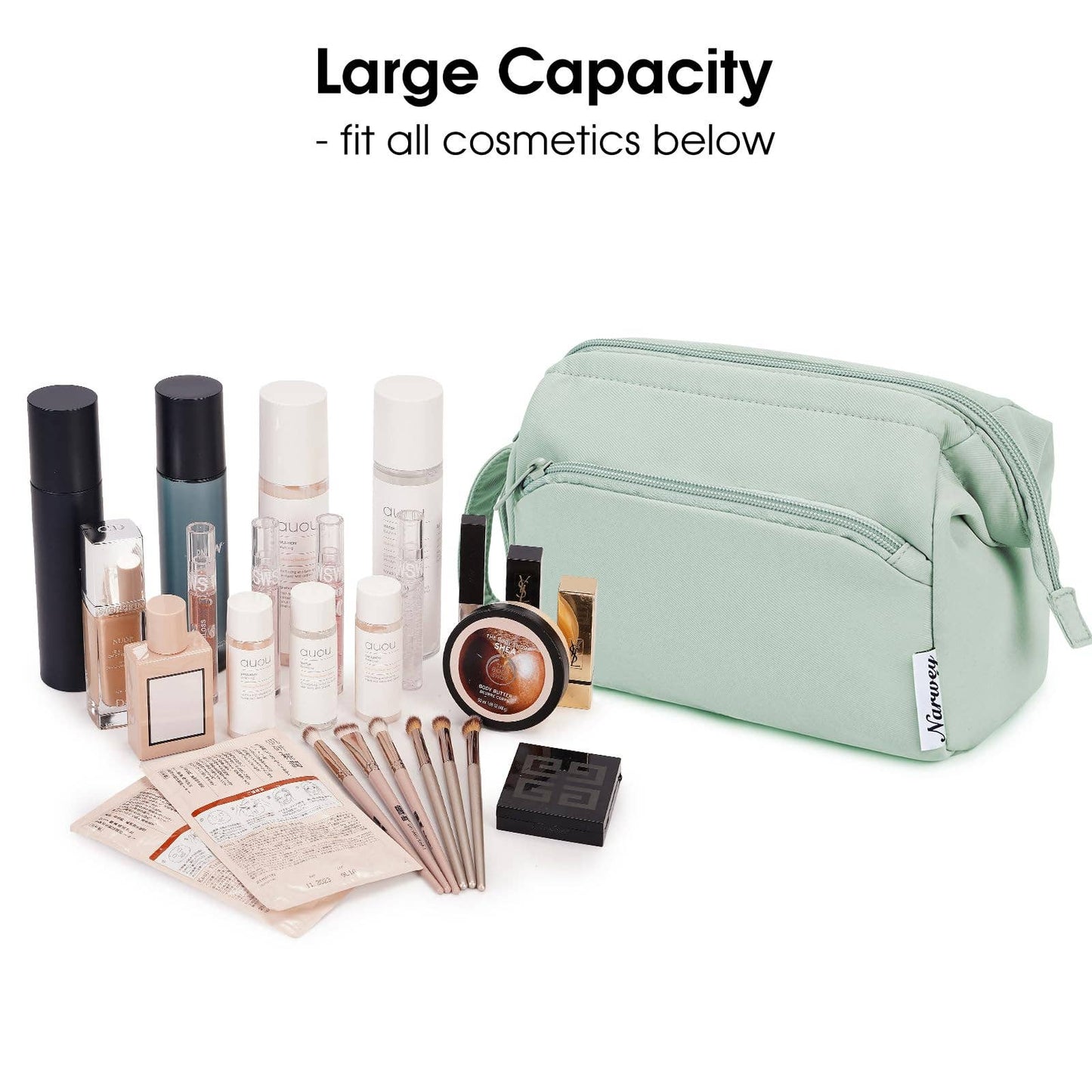 Checkered Toiletry Bag