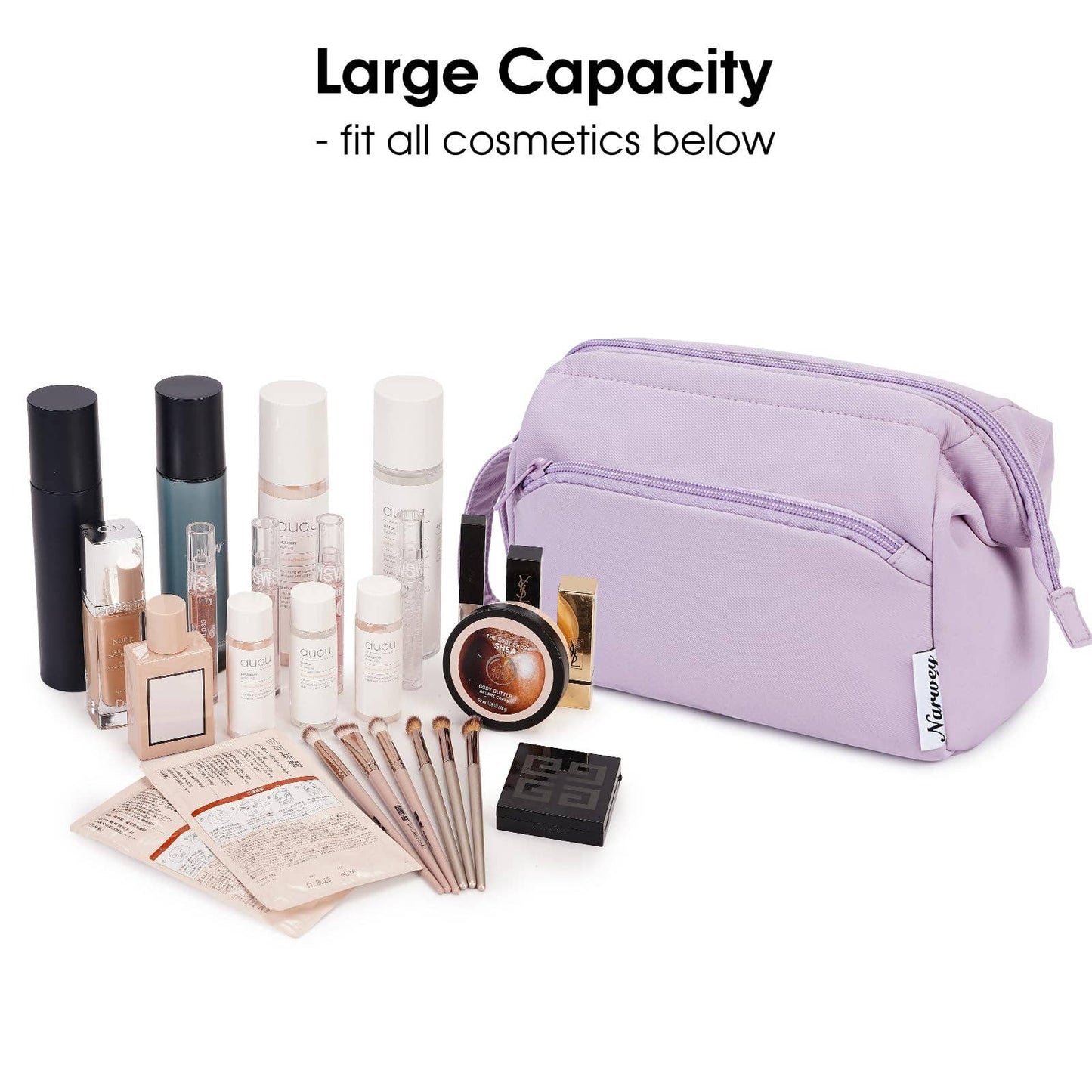 Checkered Toiletry Bag