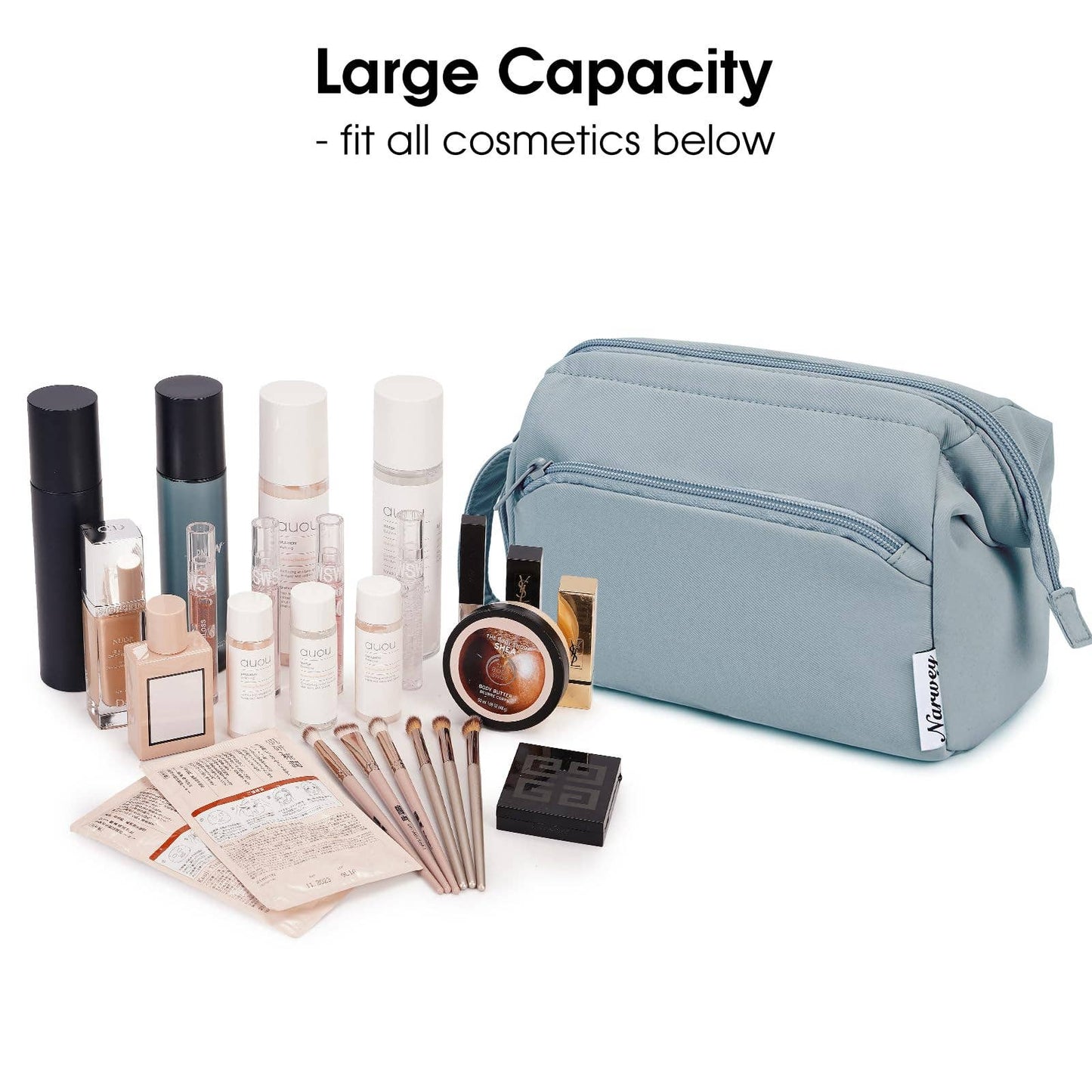Checkered Toiletry Bag