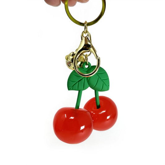 Cherries Keychain